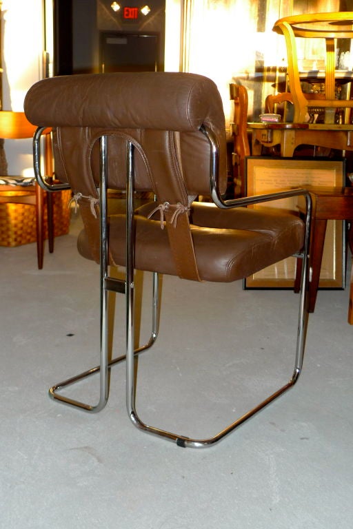 Set of 6 Tucroma Dining Chairs by Mariani for Pace Collection 1