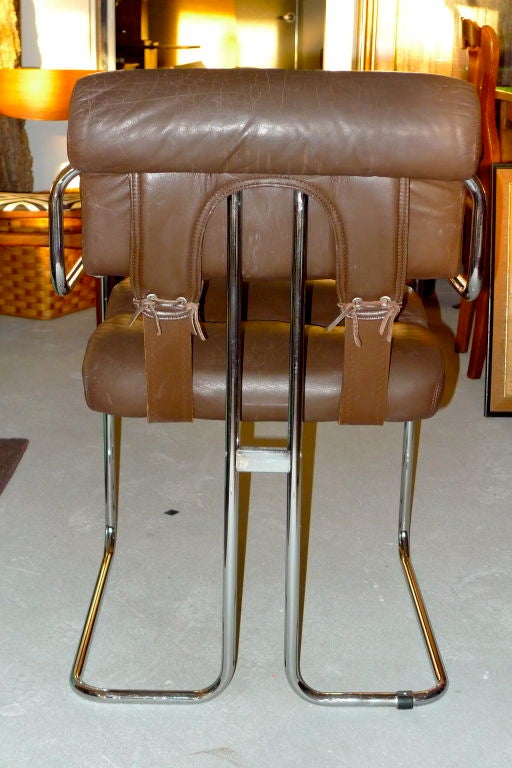 Set of 6 Tucroma Dining Chairs by Mariani for Pace Collection 2