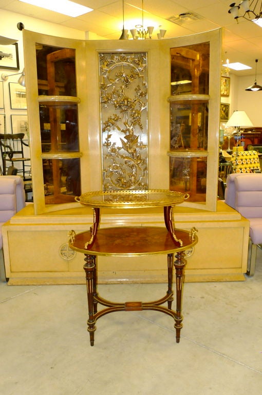 TABLE À THÉ - Louis XVI Style Two Tier Dessert Table