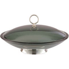 Fontana Arte Lidded Bowl by Max Ingrand 8