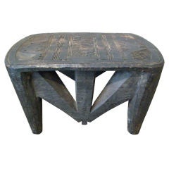 Rectangular Nupe Stool