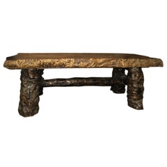 19th Century Chinese Bogwood Table