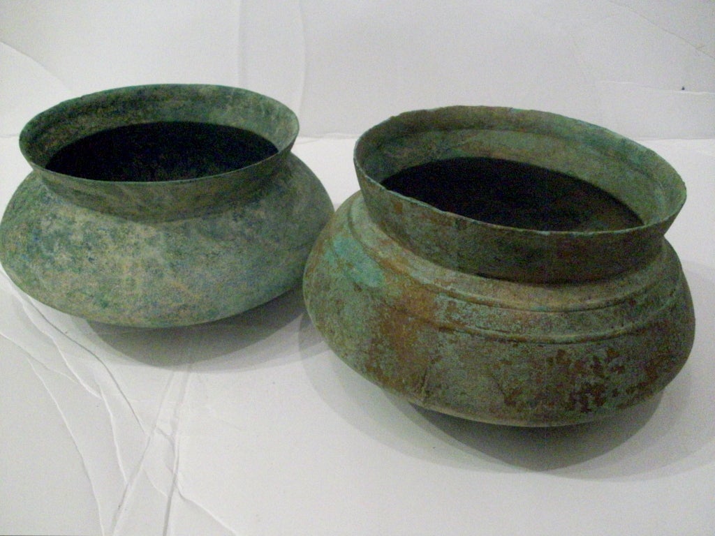 Bronze Temple Offering Bowls From Viet Nam