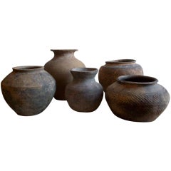 Collection Of 5 Ancient Pottery