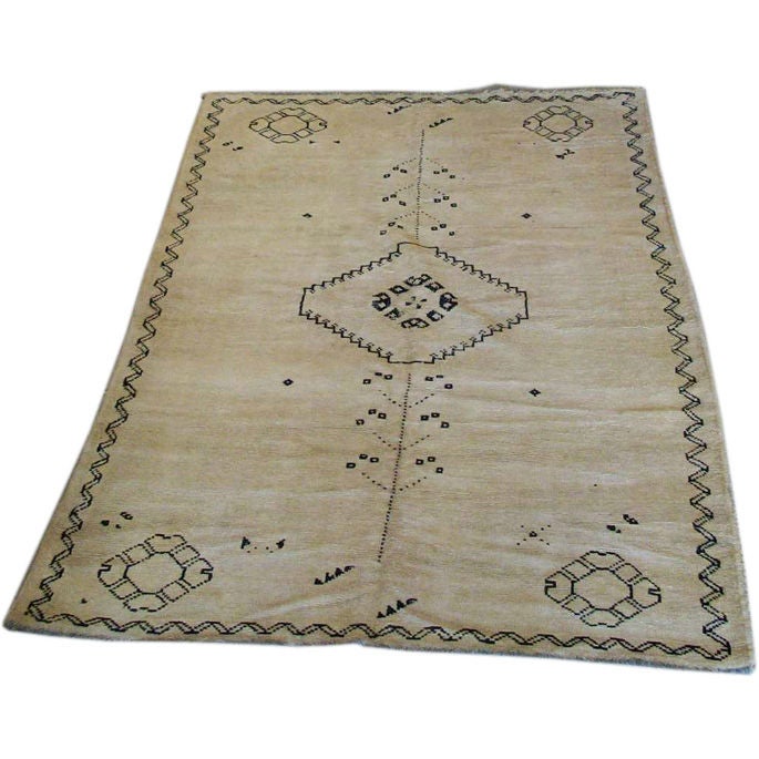 Unusual Moroccan Rug