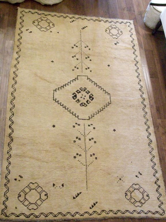 Unusual Moroccan Rug 2