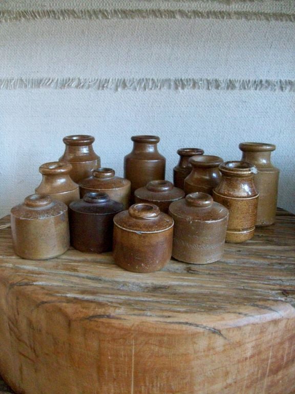 19th Century Collection Of Antique English Ink Wells