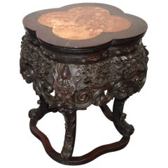 Chinese Pedestal 19th Cent