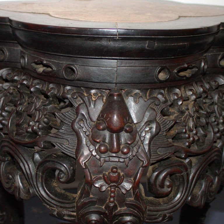 Chinese Pedestal 19th Cent at 1stdibs