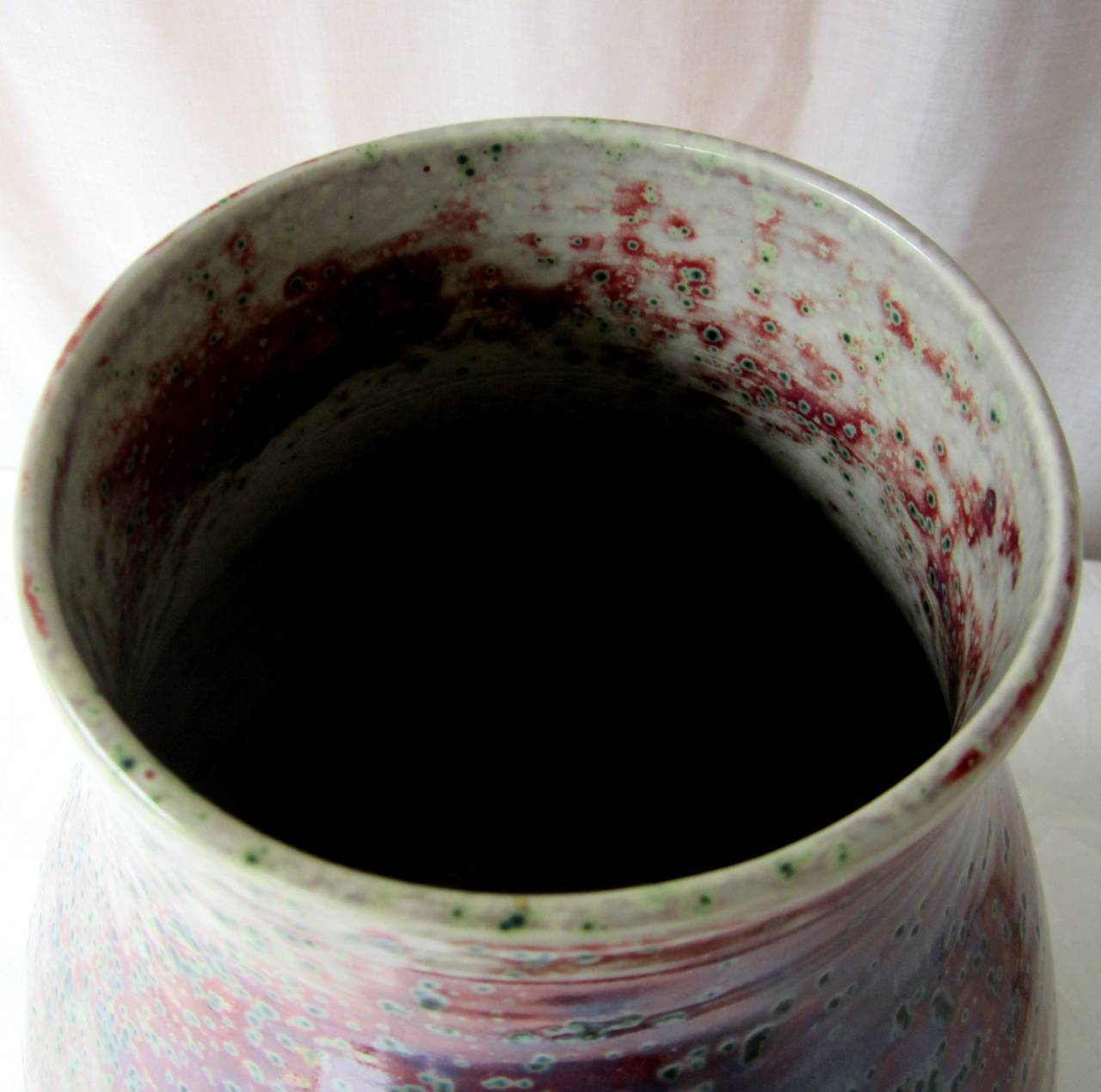 Art Deco Ruskin Art Pottery Vase