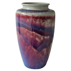 Vase en poterie "High Fired" de Ruskin