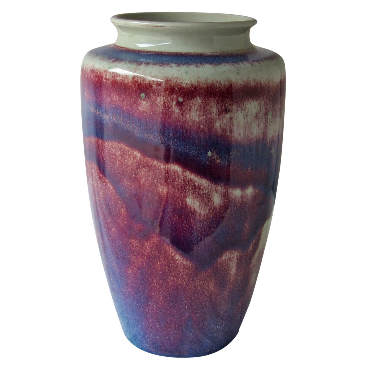 Ruskin "High Fired" Pottery Vase