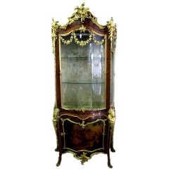 Vintage F. Linke Att. Vitrine