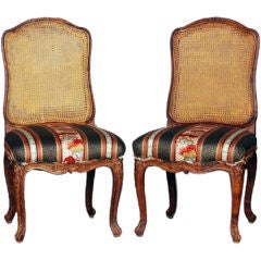 Antique PAIR of FRENCH REGENCE St CHAIRS