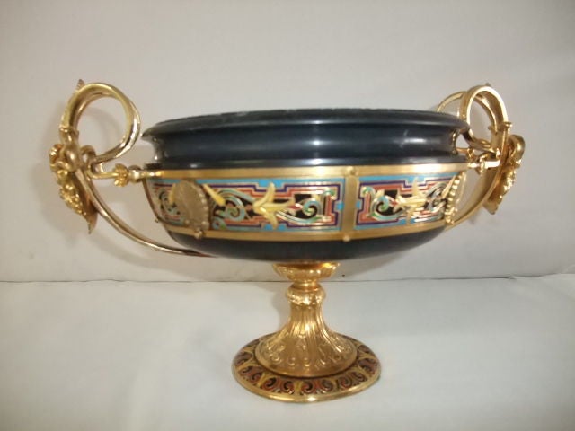 Barbedienne Signed Bronze Bowl