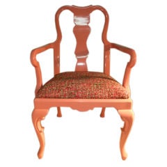 8 Armchairs Modern Chippendale Style