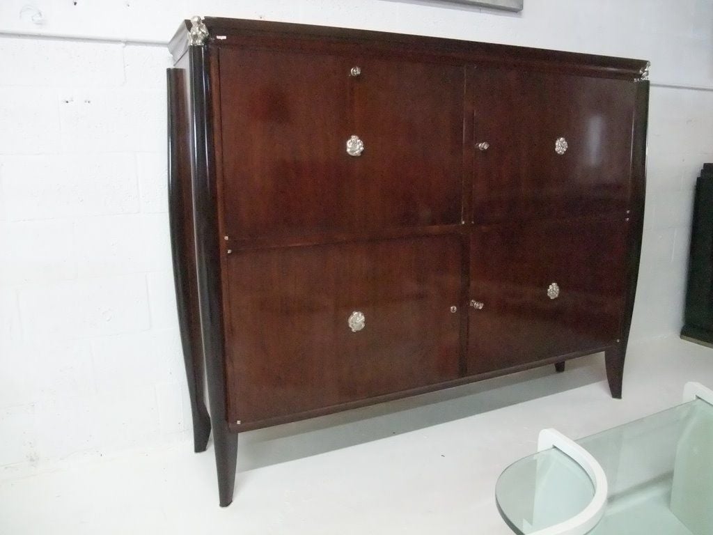 Art Deco French secretary & Music Cabinet as well