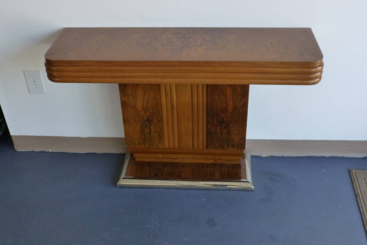 French Art Deco console