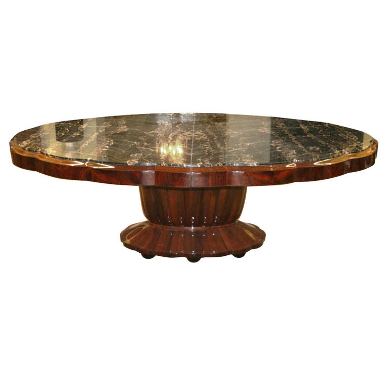 MAURICE  DUFRENE   Spectacular Oval Table