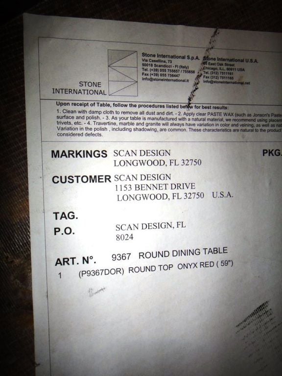 Precious Onyx Dining Table 2