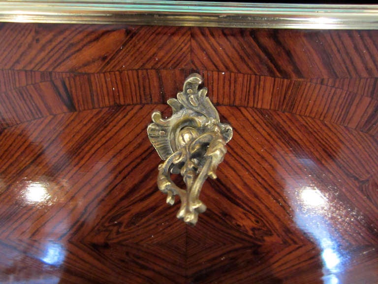 French Louis XV Secretary in the Style of Jacques Dubois, Rosewood and Ormolu