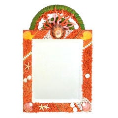 PreciousSICILIAN Coral Mirror