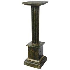 Neoclassical Marble Pedestal