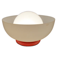 Unusual Italian Lamp Opalescent Lucite