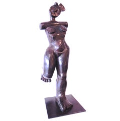 Thalie - Sculpture in Bronze by Mariko