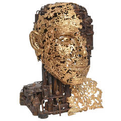 Bronze"Numero 1" Sculpture by Alain Bellino