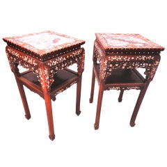 Pair of Chinese "Sellette"