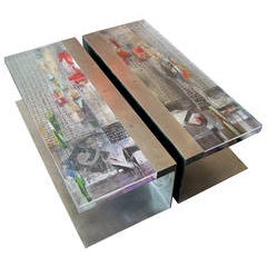 One of a Kind Twins Coffee Table or Side Tables 7