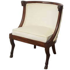 first French Empire Mahogany Chair