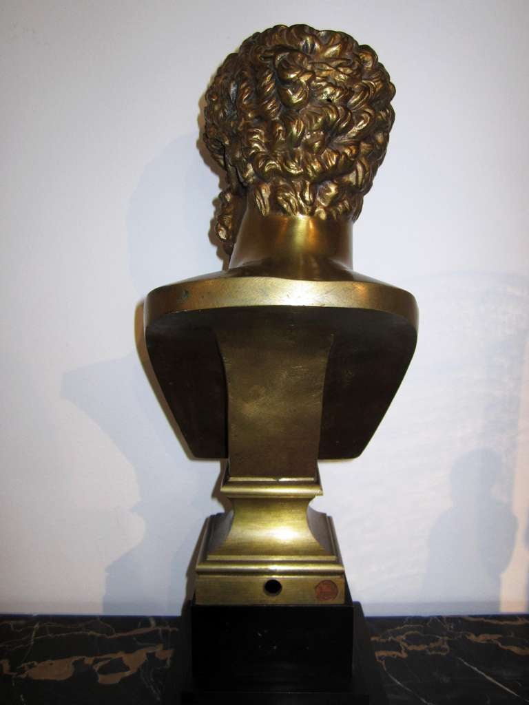 Saturday sales   Bronze - Emperor Lucius Verus  Bust   XIX ctry 2