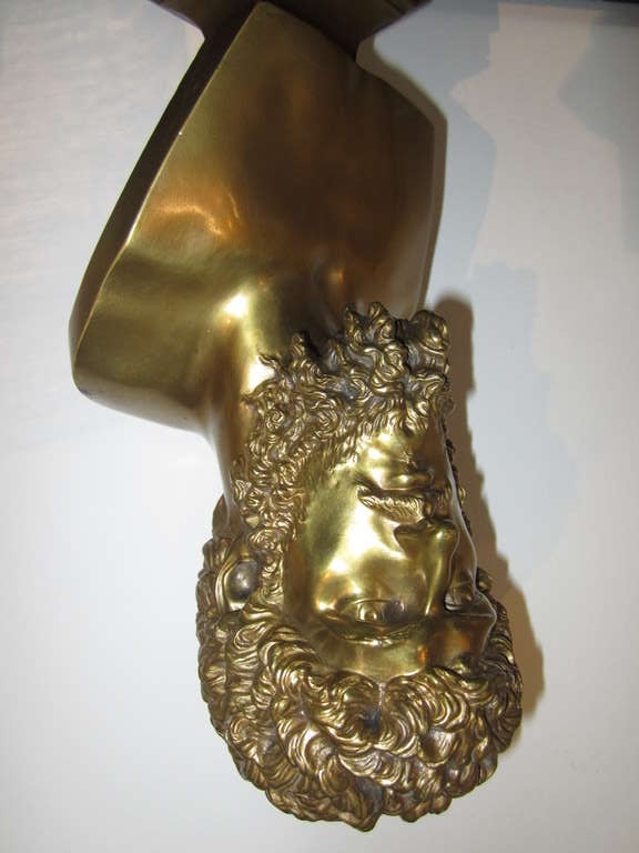 French Saturday sales   Bronze - Emperor Lucius Verus  Bust   XIX ctry