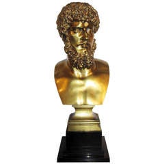 Saturday sales   Bronze - Emperor Lucius Verus  Bust   XIX ctry