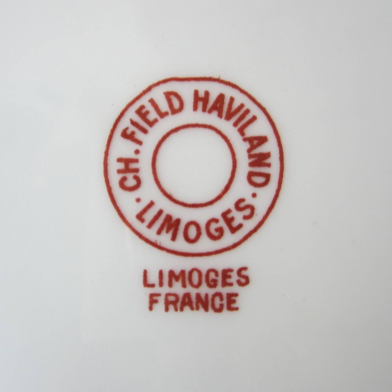 Haviland, Yves Brayer Limited Porcelain Hand-Painted 1