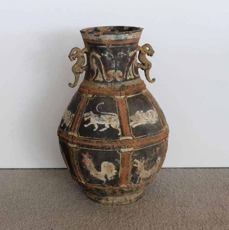 Chinese Zodiac Potery vase
