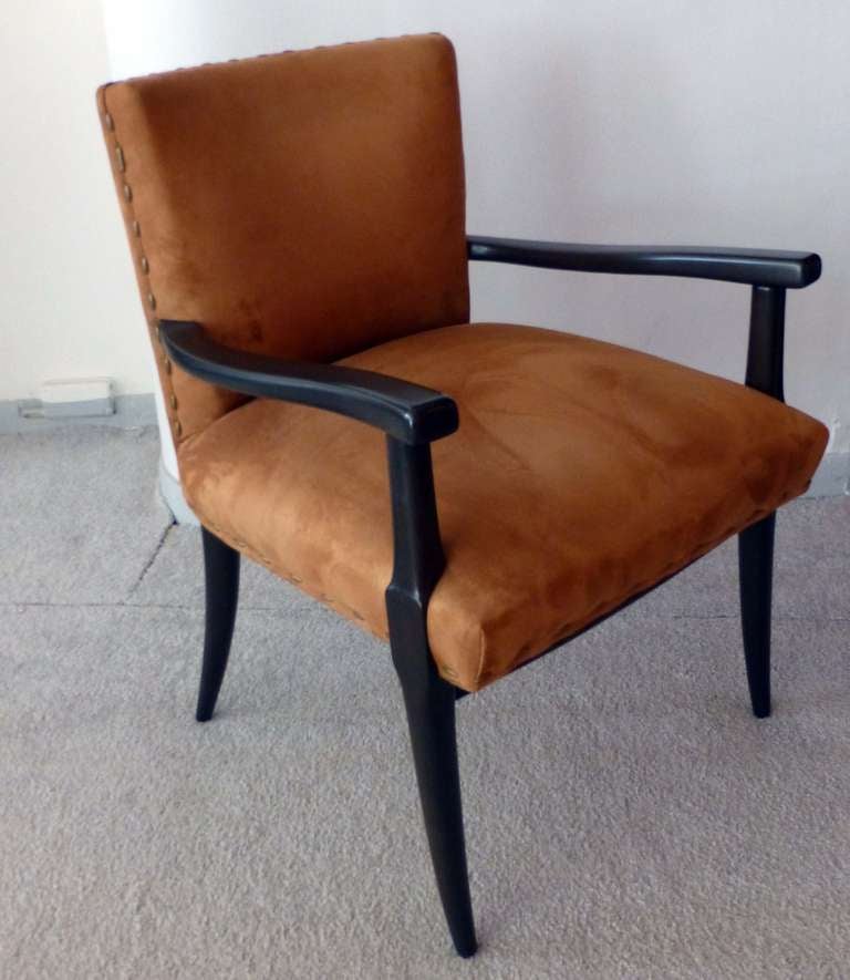 Pair of French Art Deco Armchairs