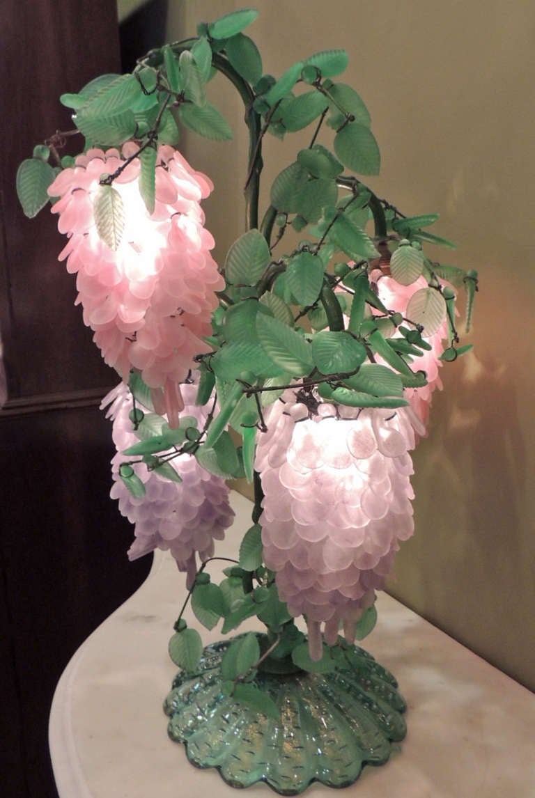 murano wisteria lamp