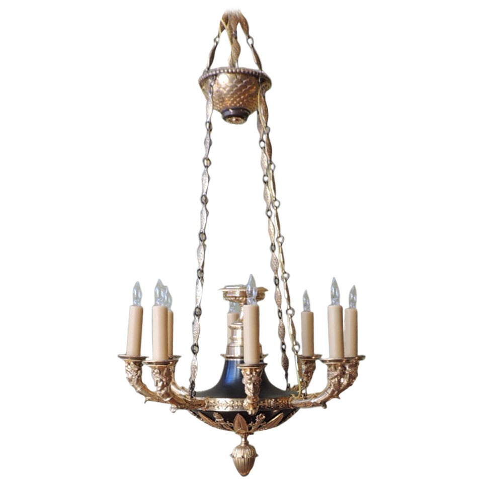 Early 19th Century French D
Ore Bronze Empire Chandelier