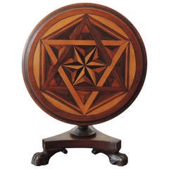 Rare 19th C Jamaican Miniature Specimen Table, attributed to Ralph Turnbull 8