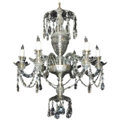 Late 18th Century English Crystal Chandelier