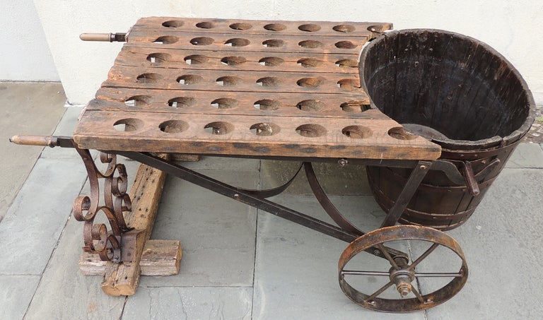 19th Century French Wine Cart 4