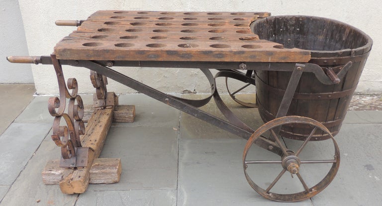 19th Century French Wine Cart 3