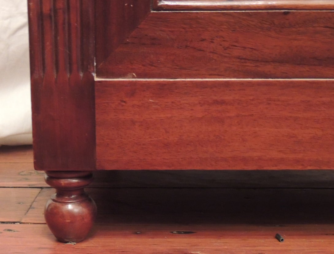 19th C Caribbean French Colonial Bookcase In Excellent Condition In Charleston, SC