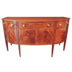 Antique Late 18th C Virginia Mahogany and Pine Sideboard