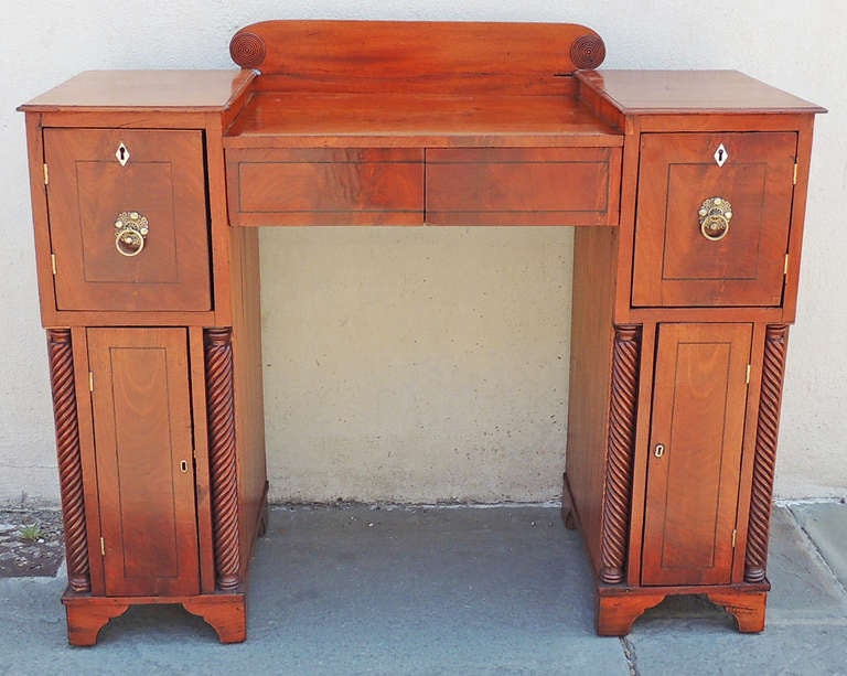 English 1820s Mahogany Brandy Board In Excellent Condition In Charleston, SC