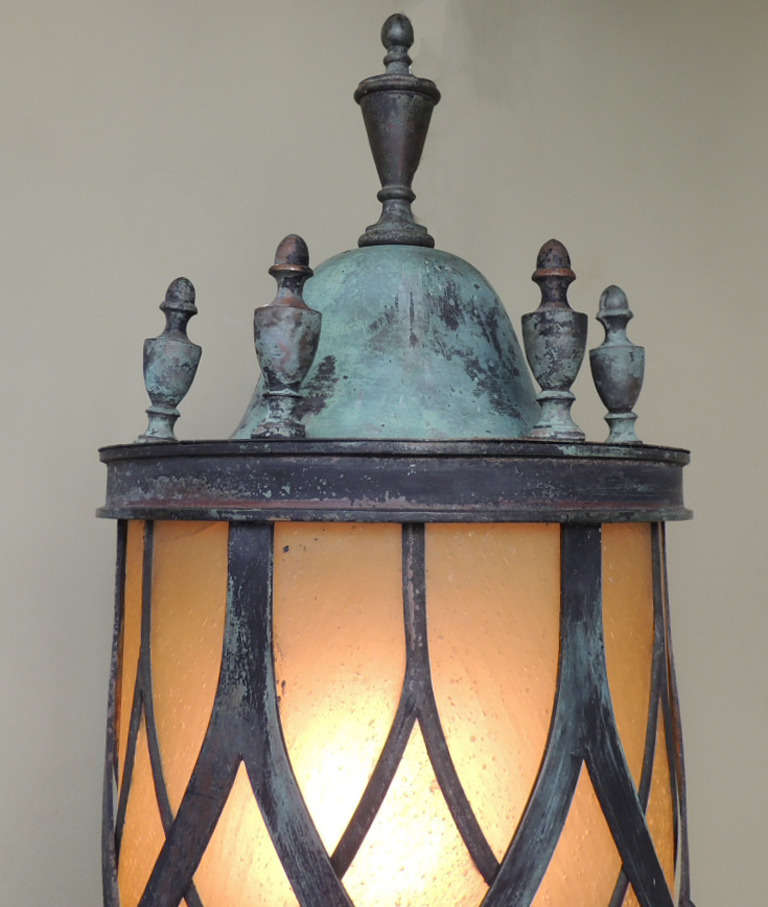 Late 19th Century English Lantern Sconces 1