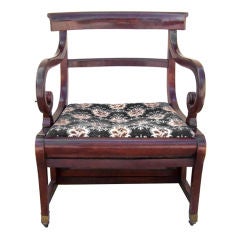 Antique Metamorphic Chair - Library Steps